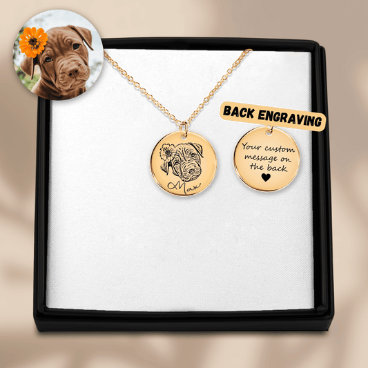 Dog Portrait Necklace